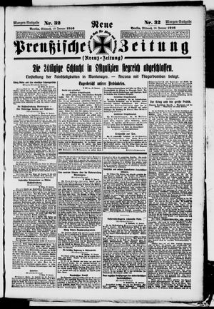 Neue preußische Zeitung vom 19.01.1916