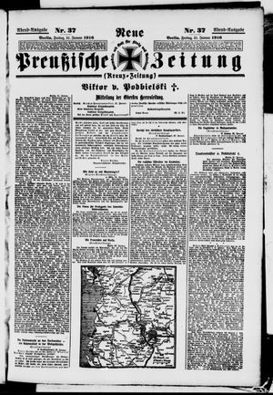 Neue preußische Zeitung vom 21.01.1916