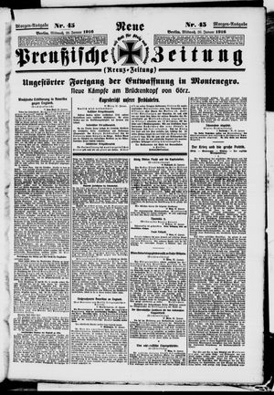 Neue preußische Zeitung on Jan 26, 1916