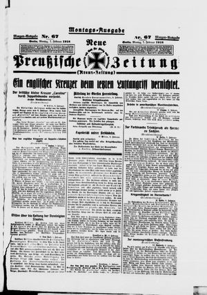 Neue preußische Zeitung vom 07.02.1916