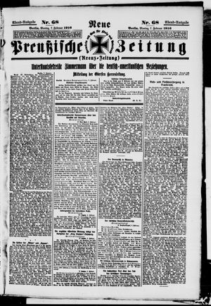 Neue preußische Zeitung vom 07.02.1916