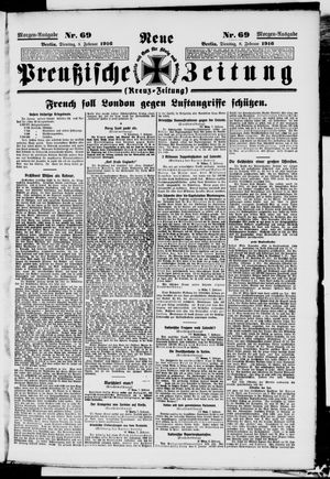 Neue preußische Zeitung vom 08.02.1916