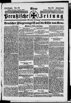 Neue preußische Zeitung vom 10.02.1916