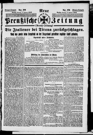 Neue preußische Zeitung vom 13.02.1916