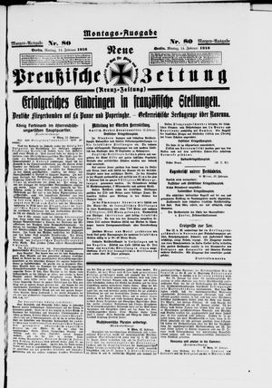 Neue preußische Zeitung vom 14.02.1916