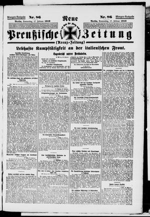 Neue preußische Zeitung vom 17.02.1916