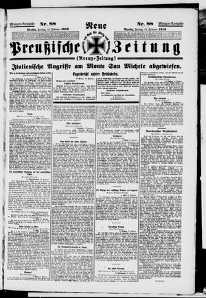 Neue preußische Zeitung vom 18.02.1916