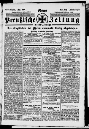 Neue preußische Zeitung vom 18.02.1916