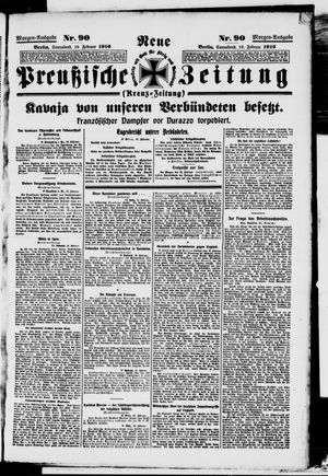 Neue preußische Zeitung vom 19.02.1916