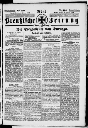 Neue preußische Zeitung vom 29.02.1916