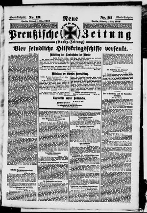 Neue preußische Zeitung vom 01.03.1916