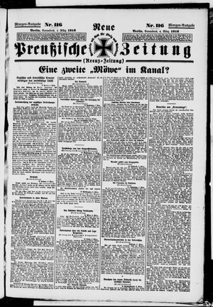 Neue preußische Zeitung on Mar 4, 1916