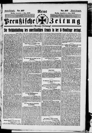 Neue preußische Zeitung on Mar 4, 1916
