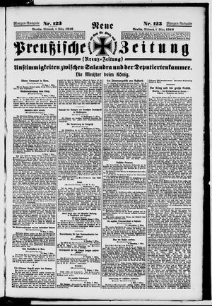 Neue preußische Zeitung vom 08.03.1916