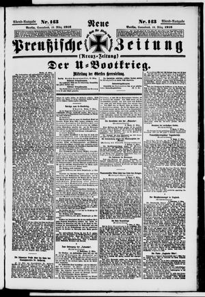 Neue preußische Zeitung vom 18.03.1916