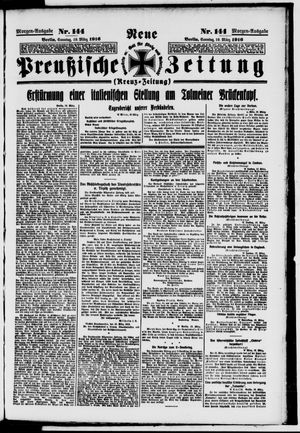 Neue preußische Zeitung vom 19.03.1916
