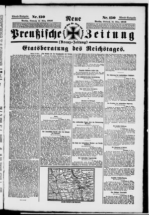 Neue preußische Zeitung vom 22.03.1916