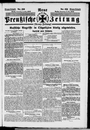 Neue preußische Zeitung vom 23.03.1916
