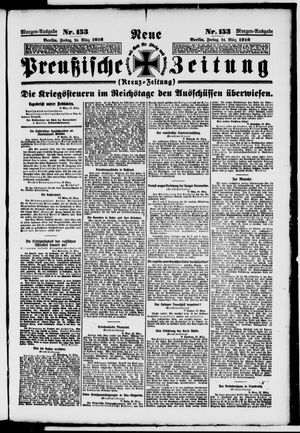 Neue preußische Zeitung vom 24.03.1916
