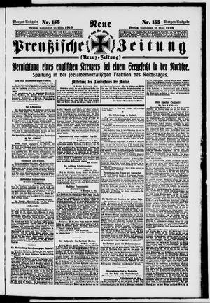 Neue preußische Zeitung vom 25.03.1916