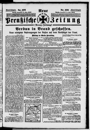 Neue preußische Zeitung vom 25.03.1916