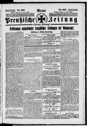 Neue preußische Zeitung vom 29.03.1916