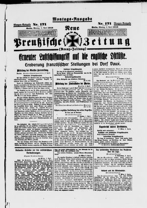 Neue preußische Zeitung vom 03.04.1916