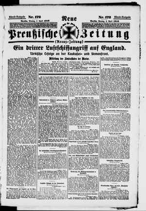 Neue preußische Zeitung vom 03.04.1916