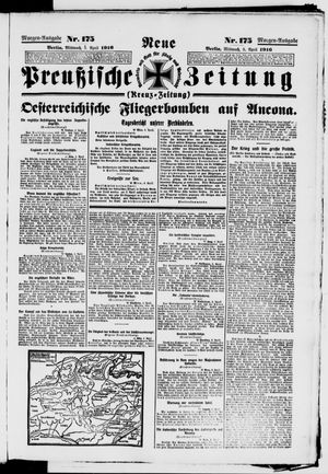 Neue preußische Zeitung on Apr 5, 1916