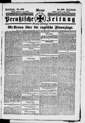 Neue preußische Zeitung on Apr 5, 1916