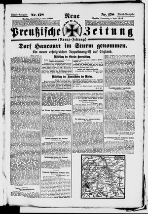 Neue preußische Zeitung vom 06.04.1916