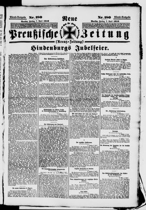 Neue preußische Zeitung vom 07.04.1916