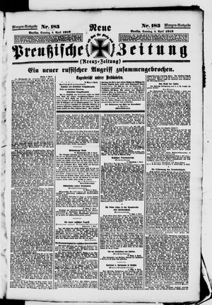 Neue preußische Zeitung vom 09.04.1916
