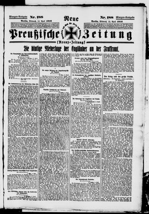Neue preußische Zeitung vom 12.04.1916
