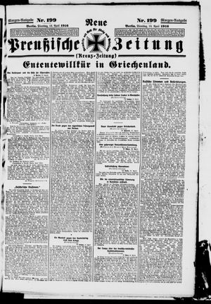 Neue preußische Zeitung vom 18.04.1916