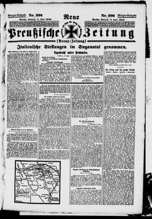 Neue preußische Zeitung vom 19.04.1916