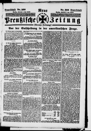 Neue preußische Zeitung vom 03.05.1916