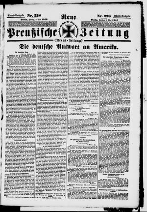 Neue preußische Zeitung vom 05.05.1916