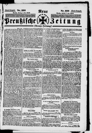 Neue preußische Zeitung vom 08.05.1916