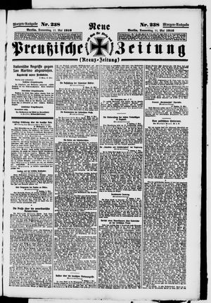 Neue preußische Zeitung vom 11.05.1916