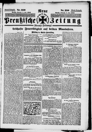 Neue preußische Zeitung vom 17.05.1916