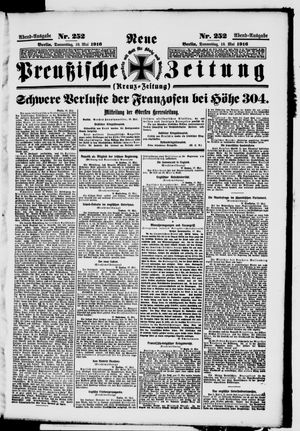 Neue preußische Zeitung on May 18, 1916