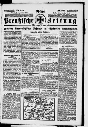 Neue preußische Zeitung vom 19.05.1916