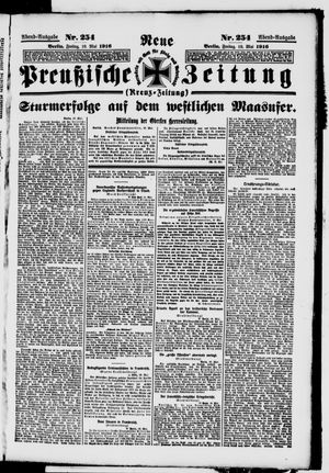 Neue preußische Zeitung vom 19.05.1916