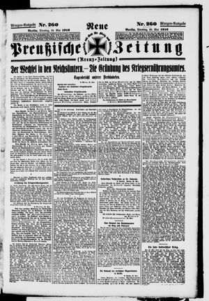 Neue preußische Zeitung on May 23, 1916
