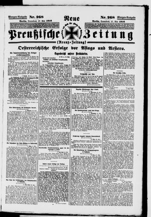 Neue preußische Zeitung vom 27.05.1916