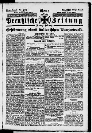 Neue preußische Zeitung vom 28.05.1916