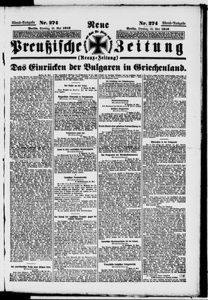 Neue preußische Zeitung vom 30.05.1916