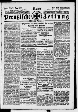 Neue preußische Zeitung vom 13.08.1916