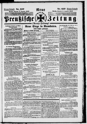 Neue preußische Zeitung vom 27.12.1916